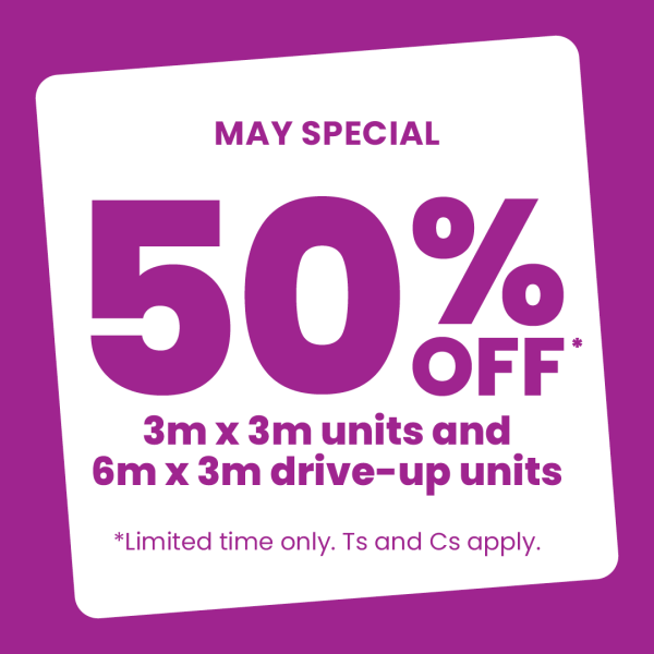 Two Storage Deals This May!