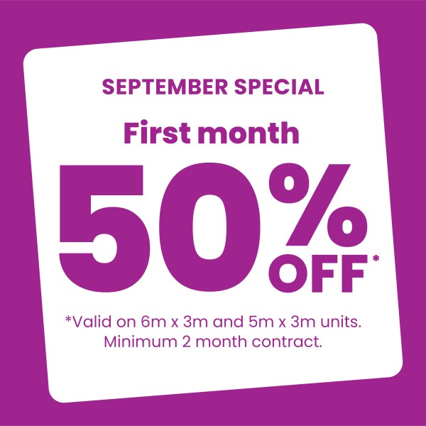50% off Your First Month