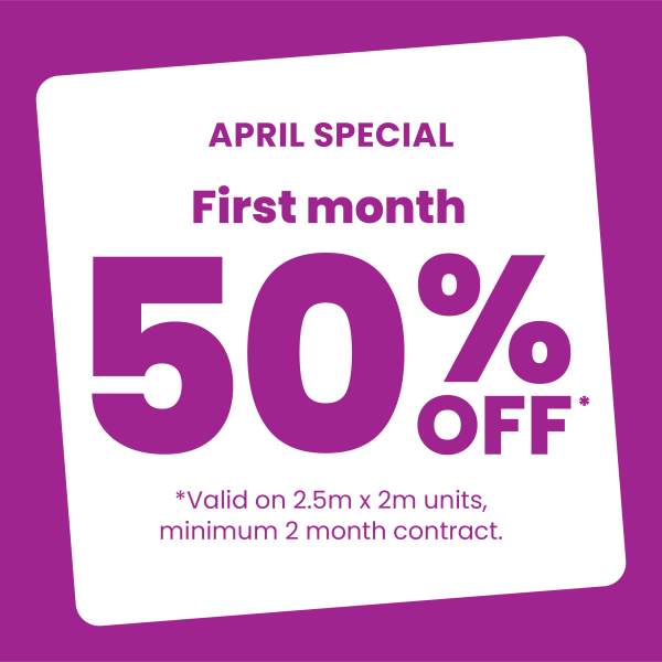 Save 50% on Your First Month