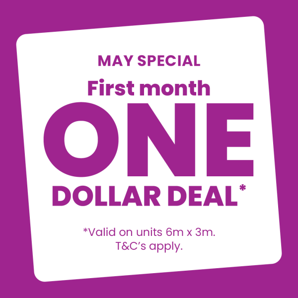 Get Your First Month’s Storage for Just $1