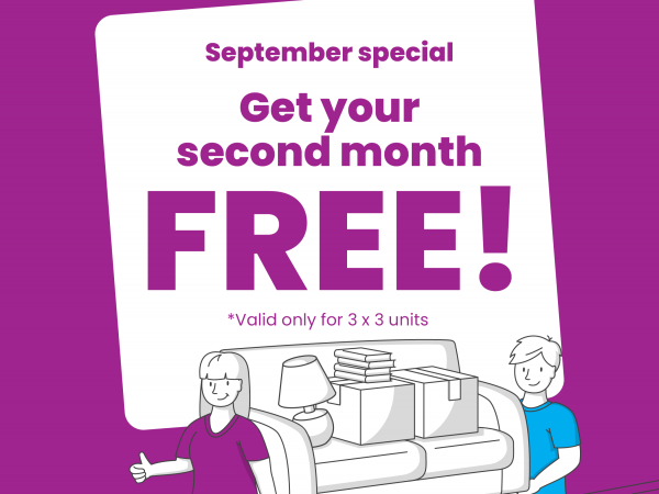 Get your second month FREE!