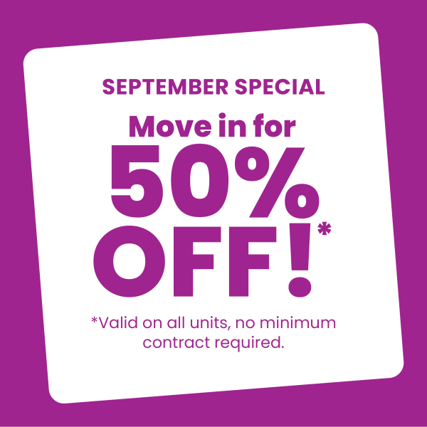 Move In For 50% OFF!