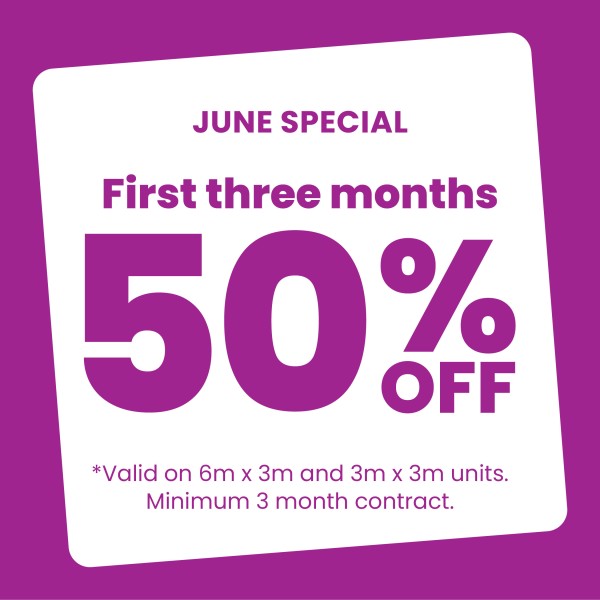 50% off Your First Three Months